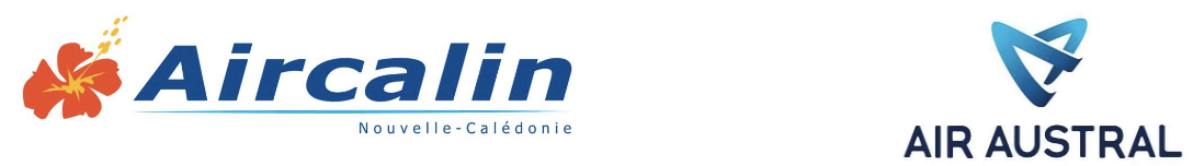 Direction la Nouvelle-Calédonie avec Air Austral et Aircalin