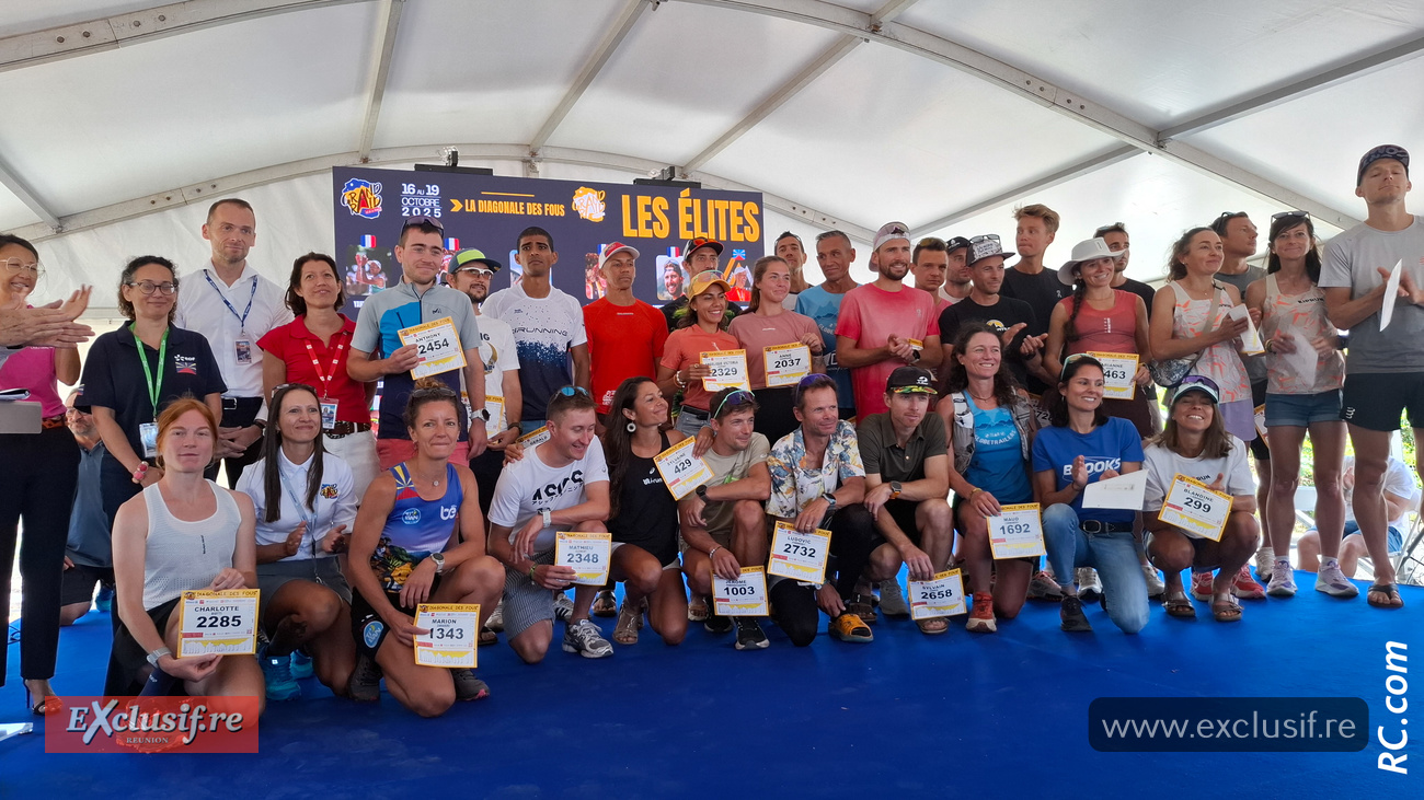 Les Elites présentées à la Ravine Blanche