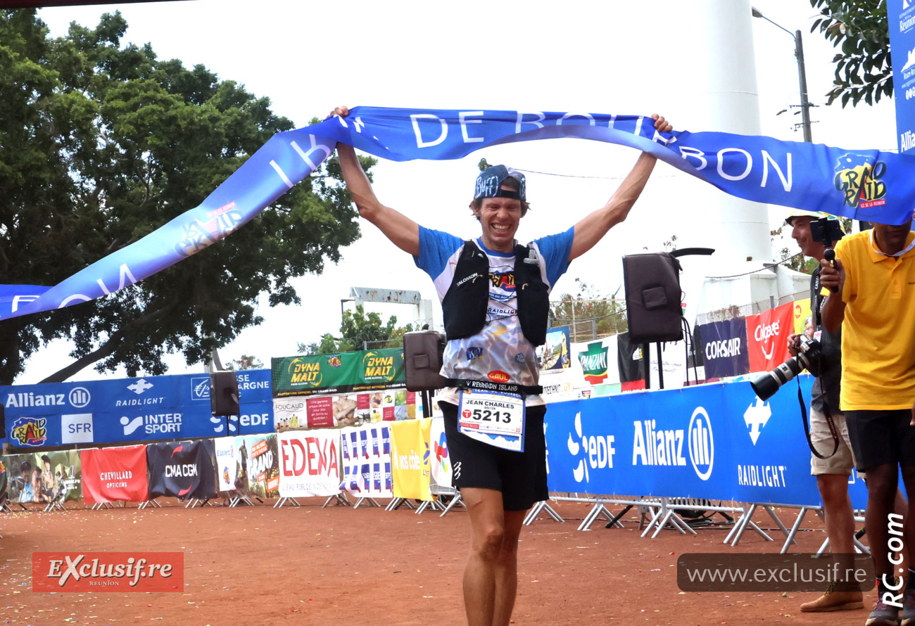 Jean-Charles Breton s'offre la victoire sur le Trail de Bourbon