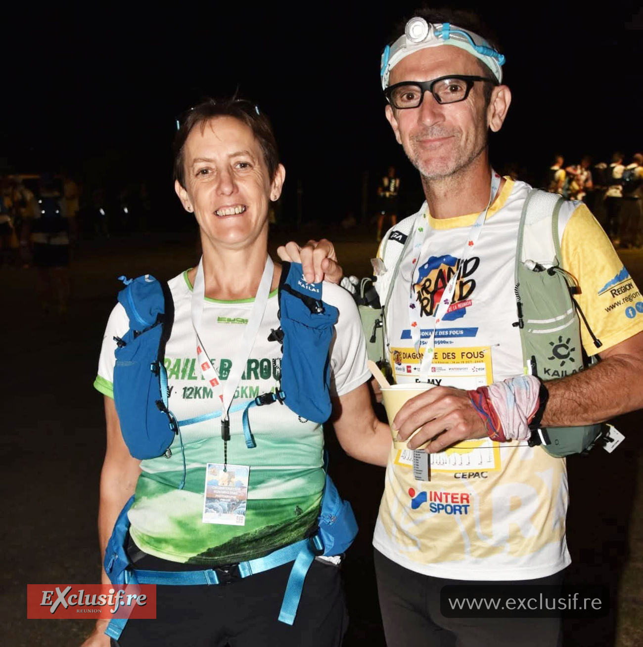 L'ancien journaliste du Quotidien, Rémy Jégard et son épouse ont couru ensemble sur la Diag' L'ancien journaliste du Quotidien, Rémy Jégard et son épouse ont couru ensemble sur la Diag'