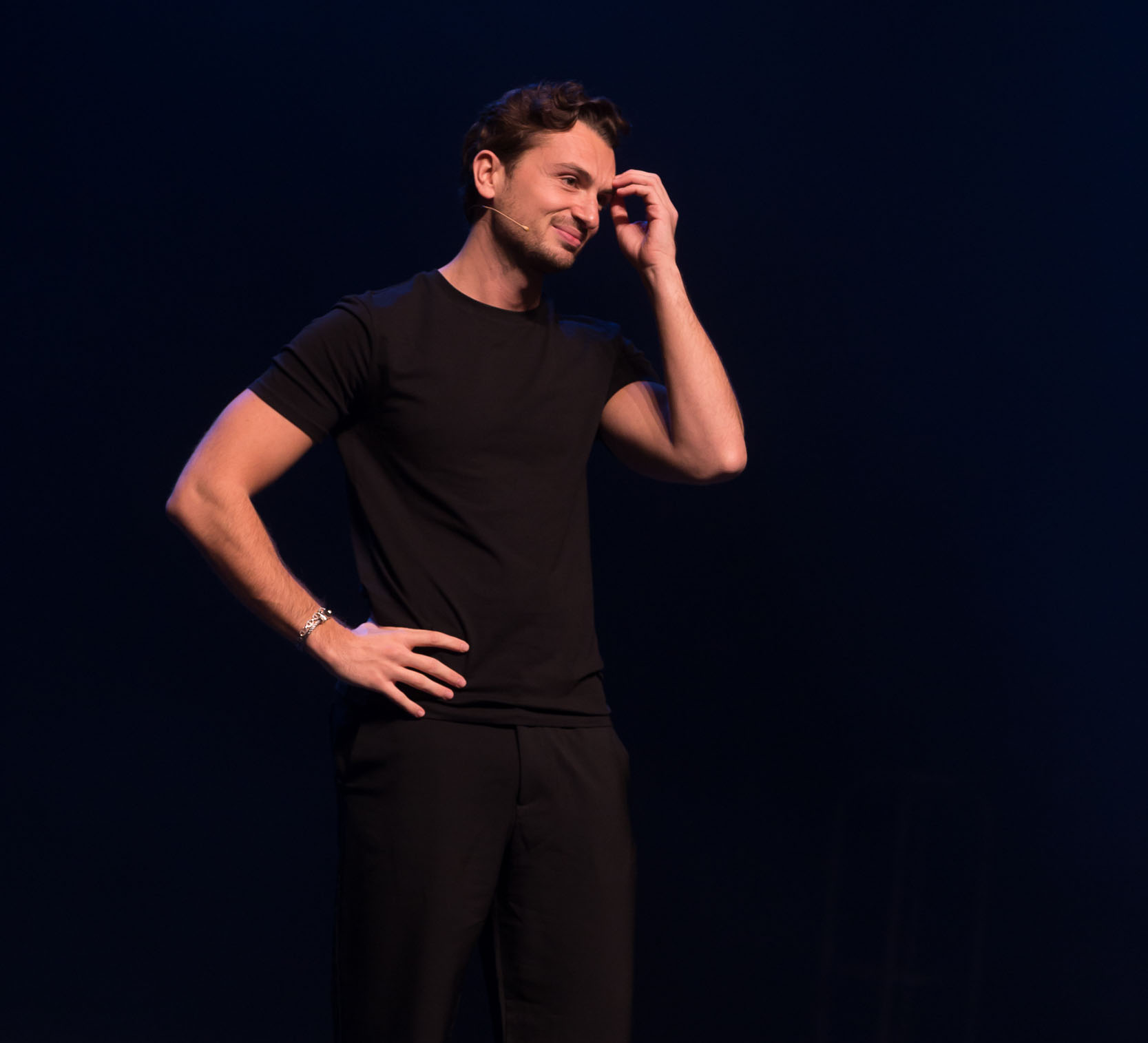 David Voinson, humoriste, en spectacle à Champ Fleuri: photos