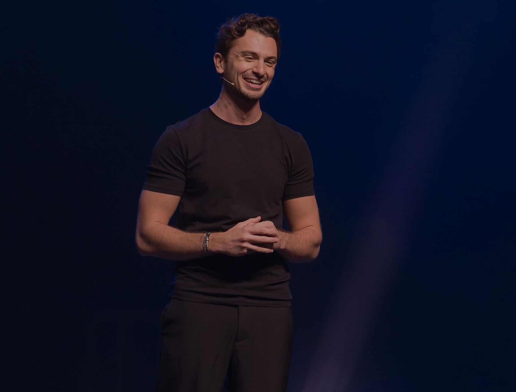 David Voinson, humoriste, en spectacle à Champ Fleuri: photos