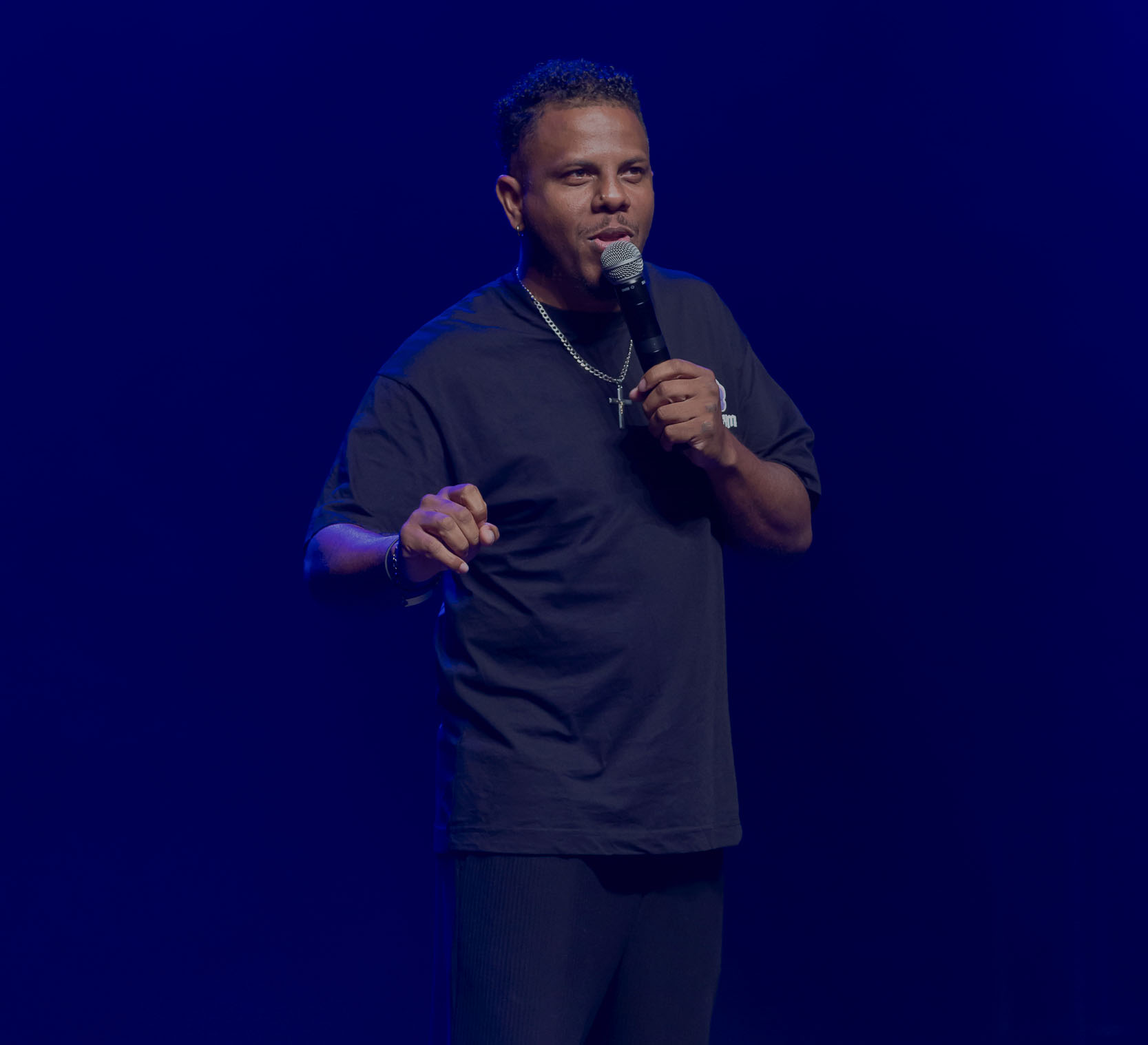 David Voinson, humoriste, en spectacle à Champ Fleuri: photos