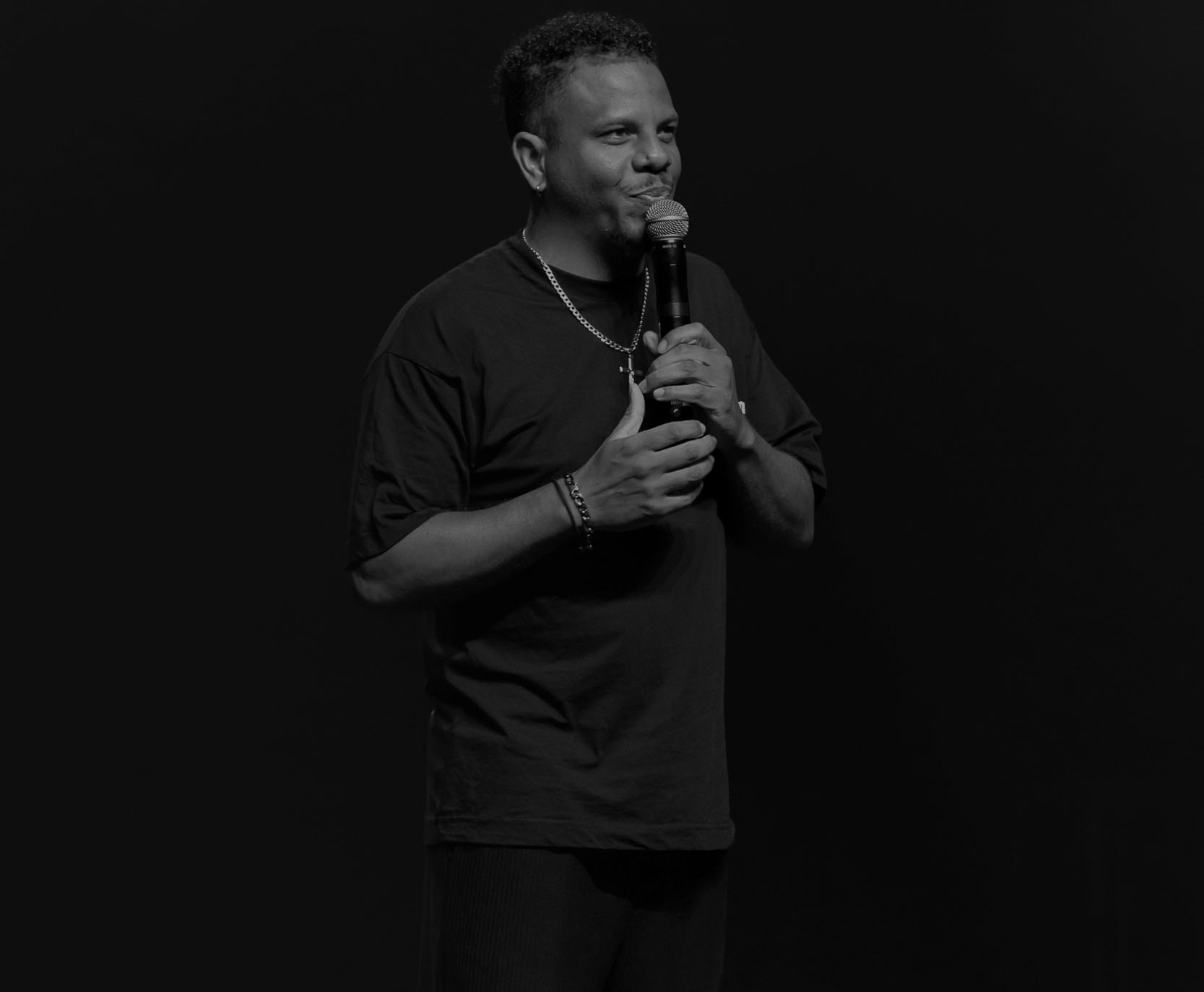 David Voinson, humoriste, en spectacle à Champ Fleuri: photos