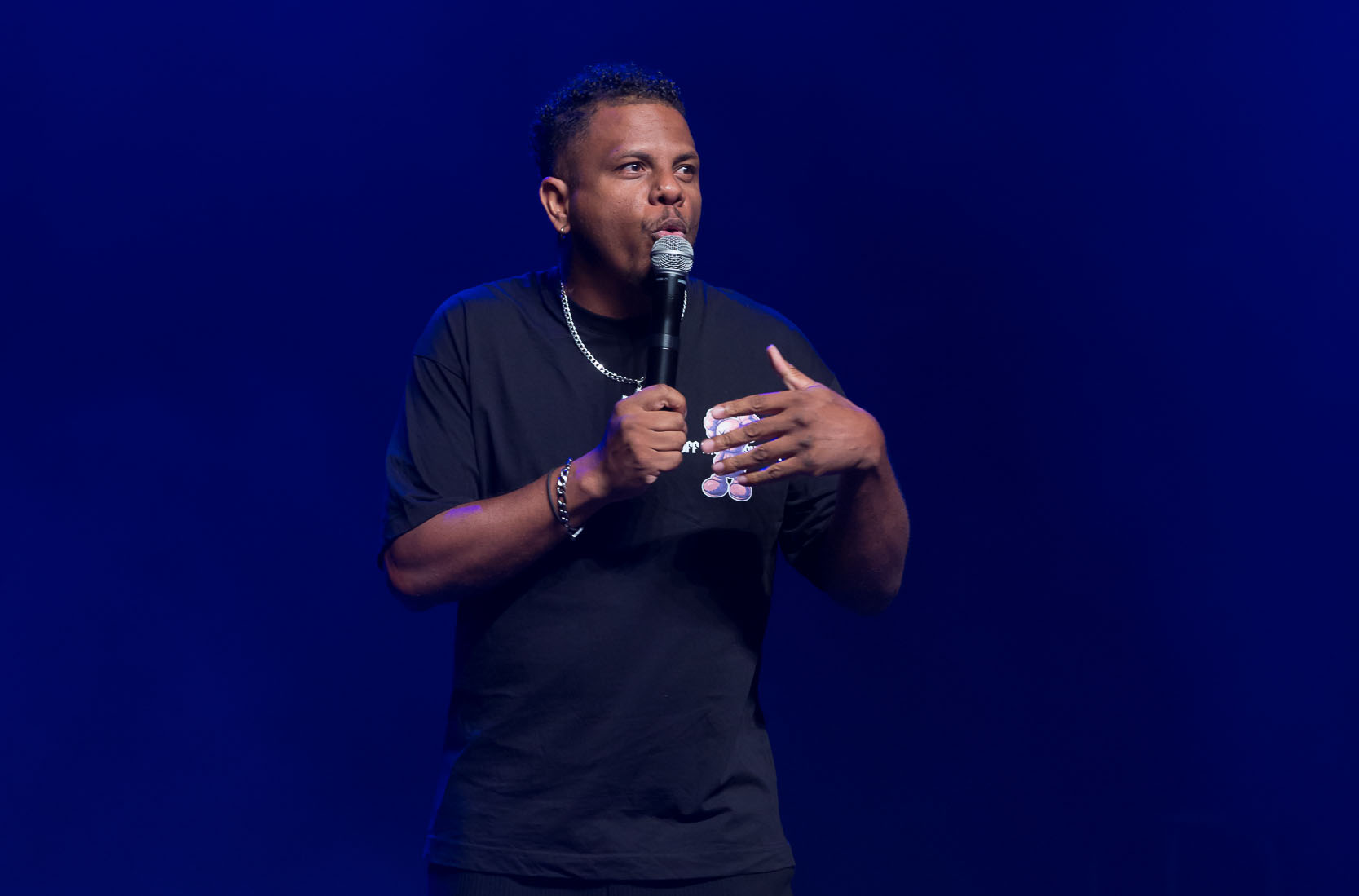 David Voinson, humoriste, en spectacle à Champ Fleuri: photos