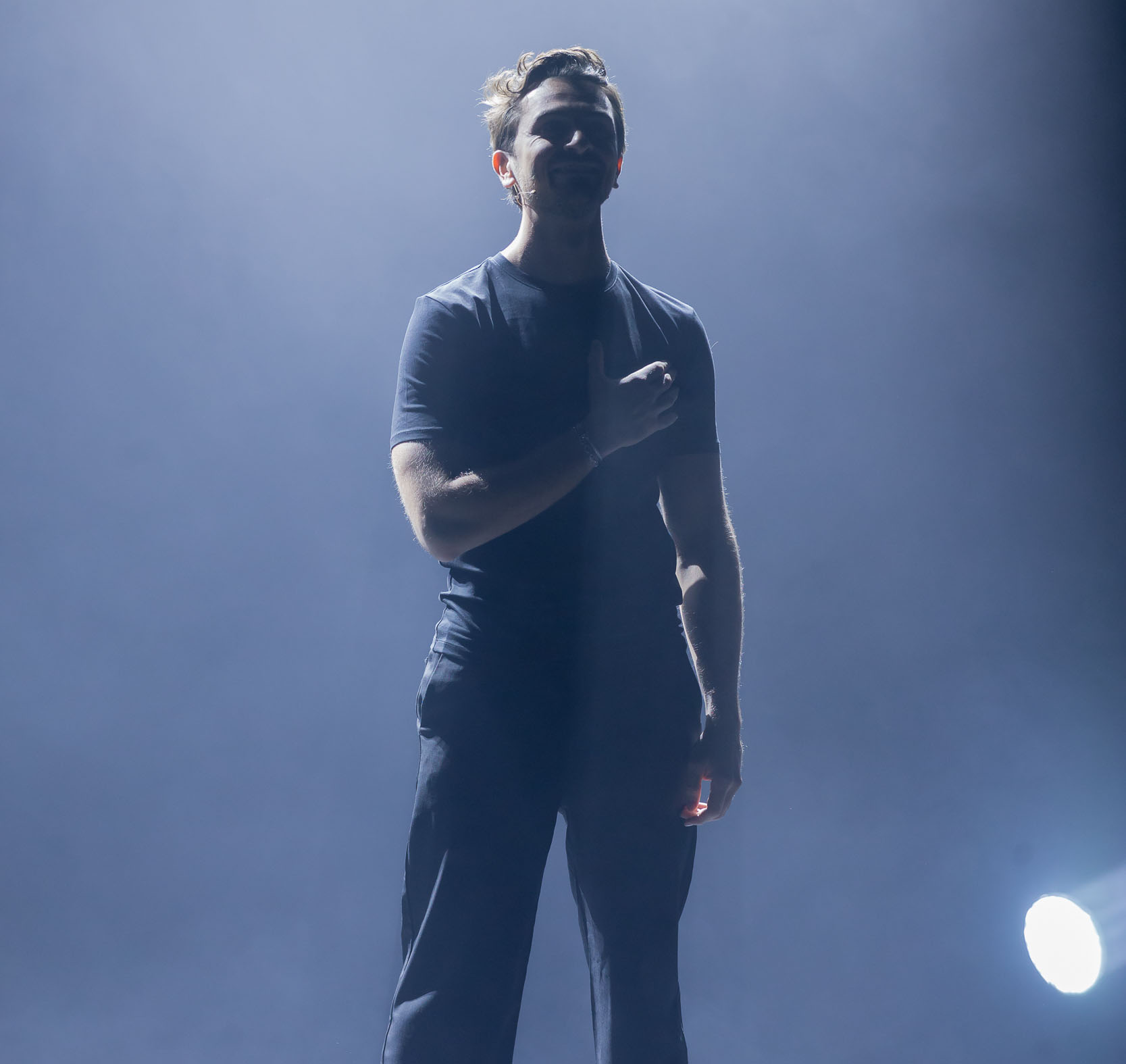 David Voinson, humoriste, en spectacle à Champ Fleuri: photos