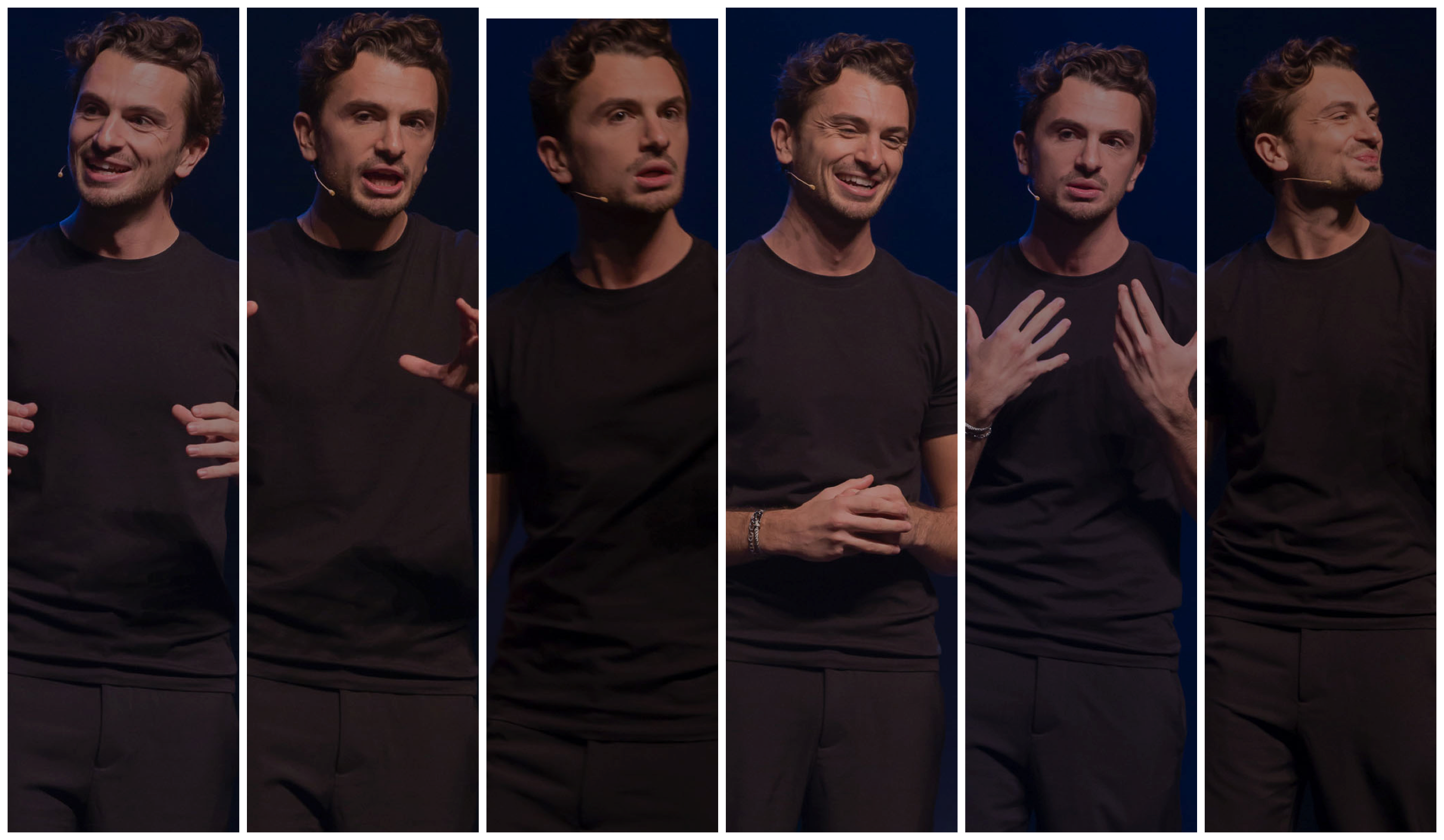 David Voinson, humoriste, en spectacle à Champ Fleuri: photos