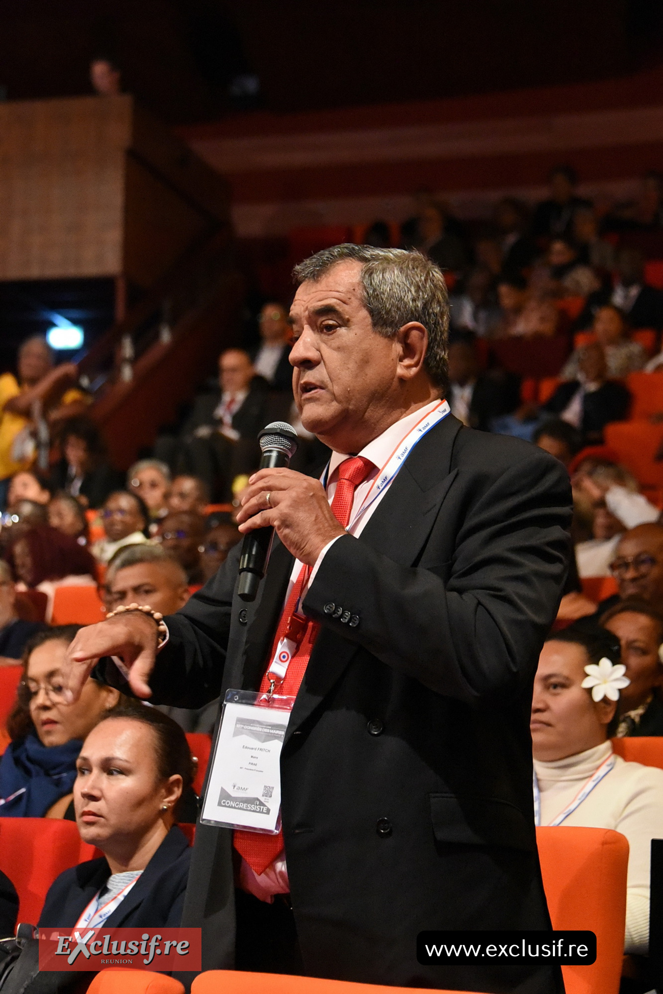 Intervention d'Edouard Fritch, maire de Pirae et ancien président de la Polynésie française