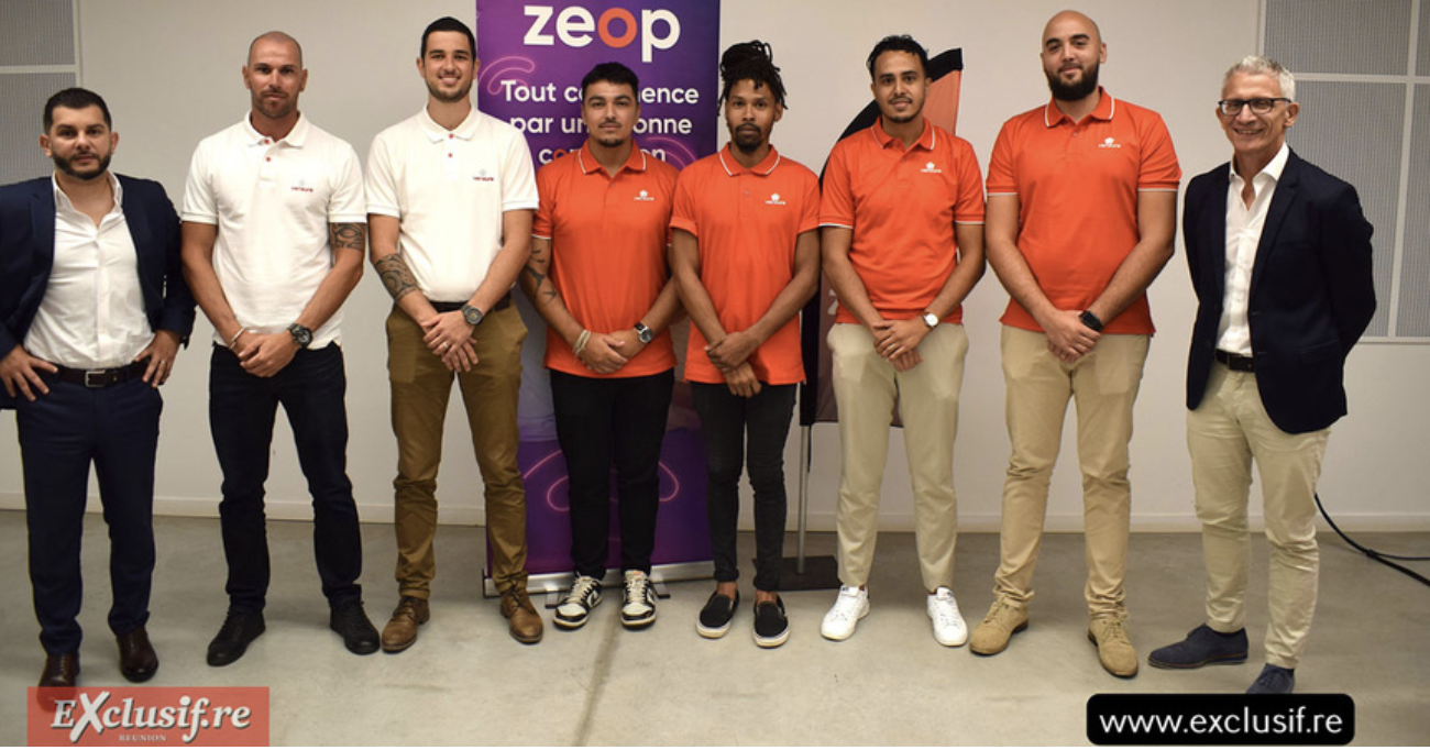 L'équipe Zeop et Verisure