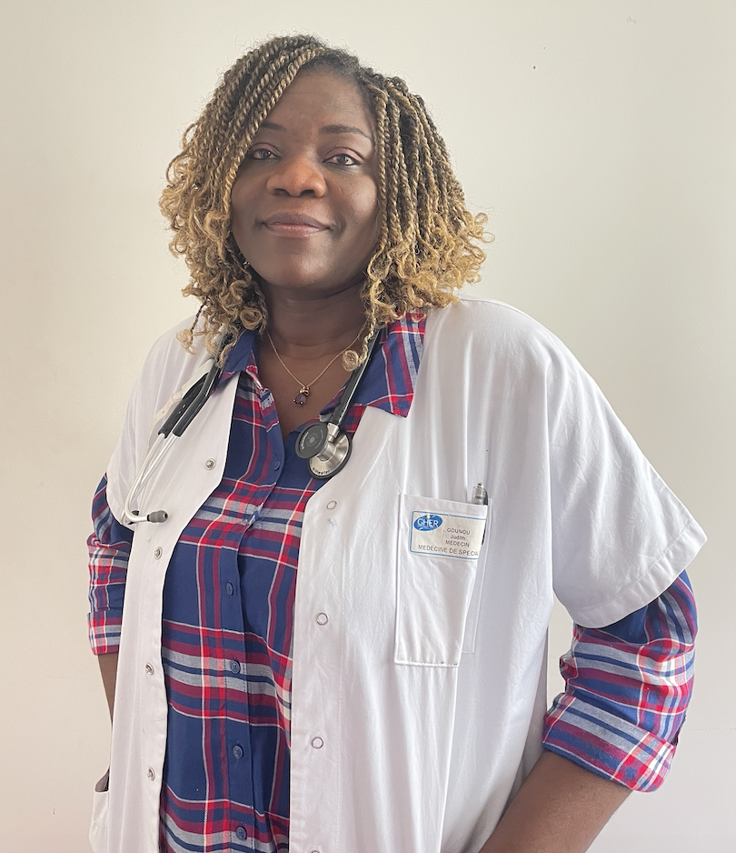 Docteur Judith Gounou nouvelle présidente de la CME du GHER