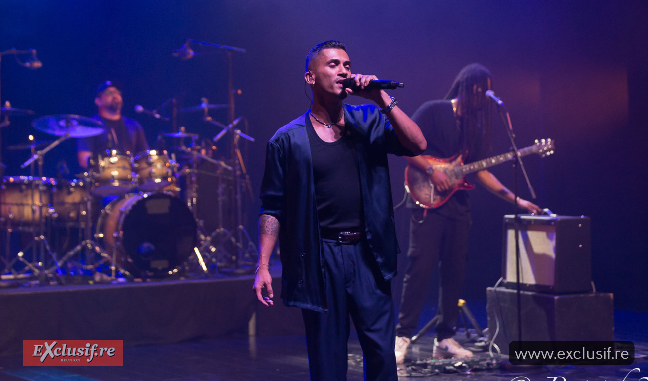 Mickael Pouvin à la Salle Gramoun Lélé à Saint-Benoît: toutes les photos