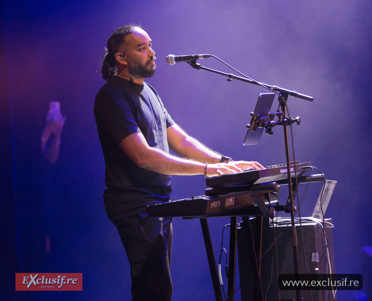 Mickael Pouvin à la Salle Gramoun Lélé à Saint-Benoît: toutes les photos