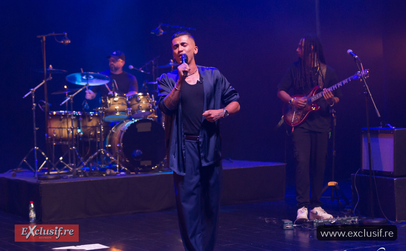 Mickael Pouvin à la Salle Gramoun Lélé à Saint-Benoît: toutes les photos