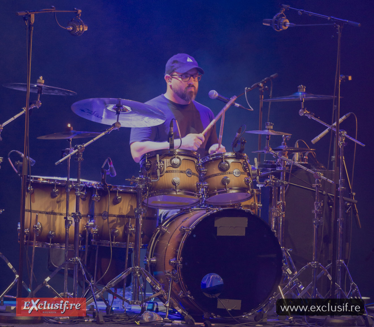 Mickael Pouvin à la Salle Gramoun Lélé à Saint-Benoît: toutes les photos
