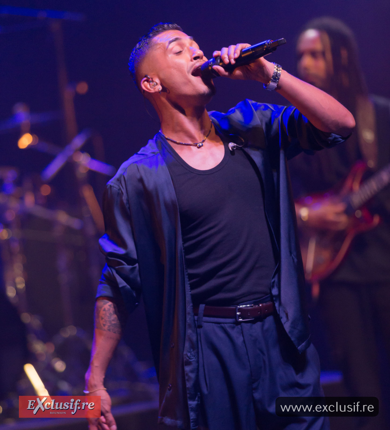 Mickael Pouvin à la Salle Gramoun Lélé à Saint-Benoît: toutes les photos