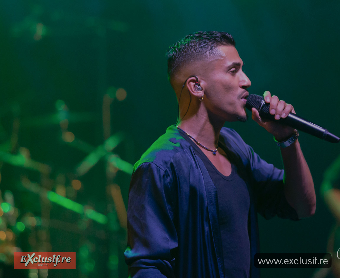 Mickael Pouvin à la Salle Gramoun Lélé à Saint-Benoît: toutes les photos