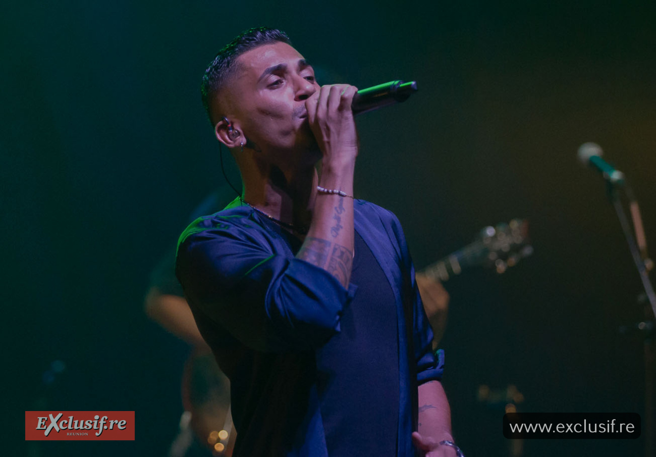 Mickael Pouvin à la Salle Gramoun Lélé à Saint-Benoît: toutes les photos