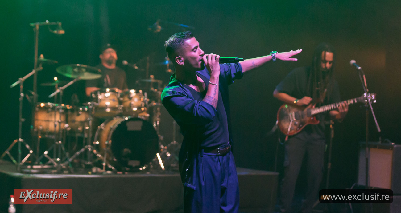 Mickael Pouvin à la Salle Gramoun Lélé à Saint-Benoît: toutes les photos