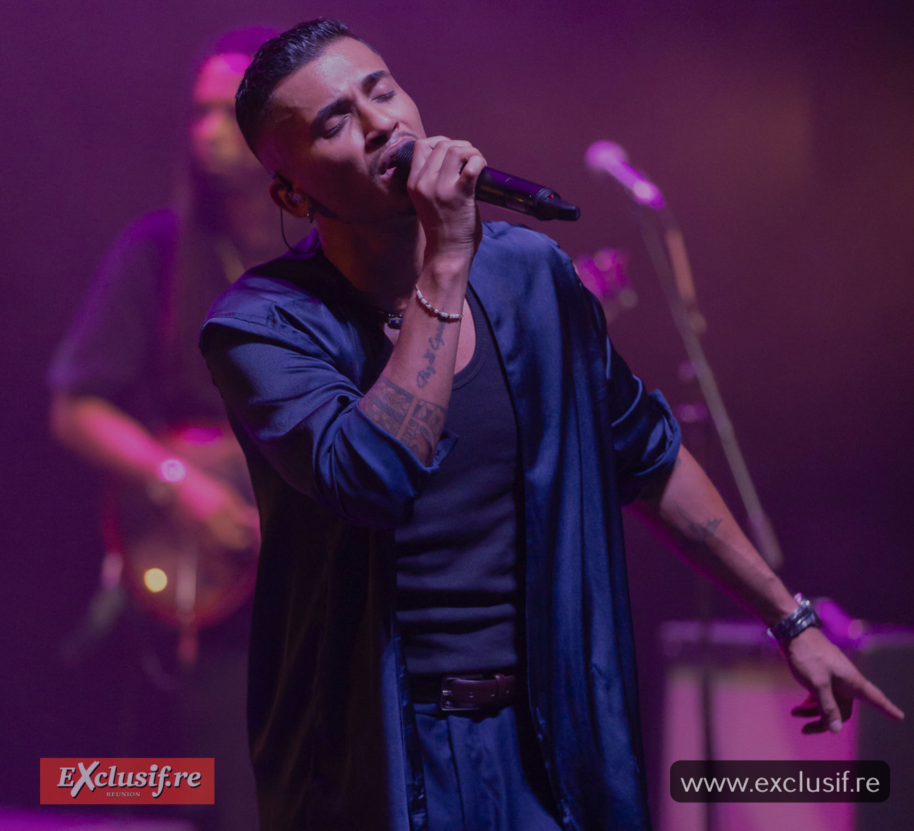 Mickael Pouvin à la Salle Gramoun Lélé à Saint-Benoît: toutes les photos