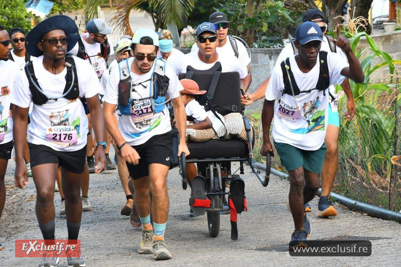 Les joëlettes ont contribué au succès du Trail de Rodrigues  : force, courage et solidarité dans les sentiers de Rodrigues