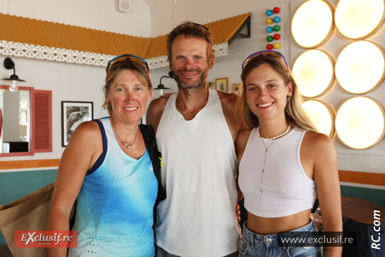 Ludovic Pommeret est venu avec son épouse et sa fille pour quelques jours de vacances bien méritées