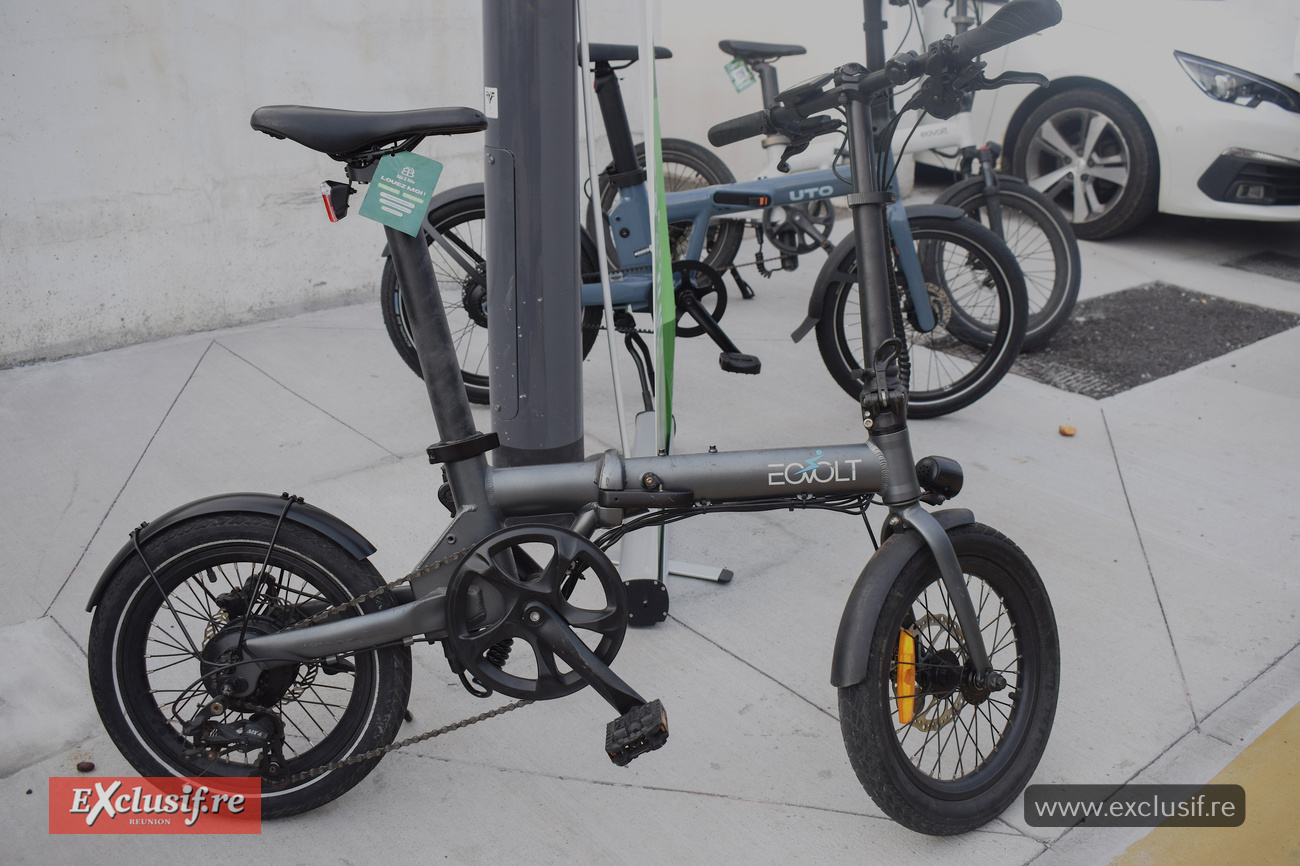 Les "bibis" -surnom des vélos de l'entrprise- sont très faciles à utiliser...