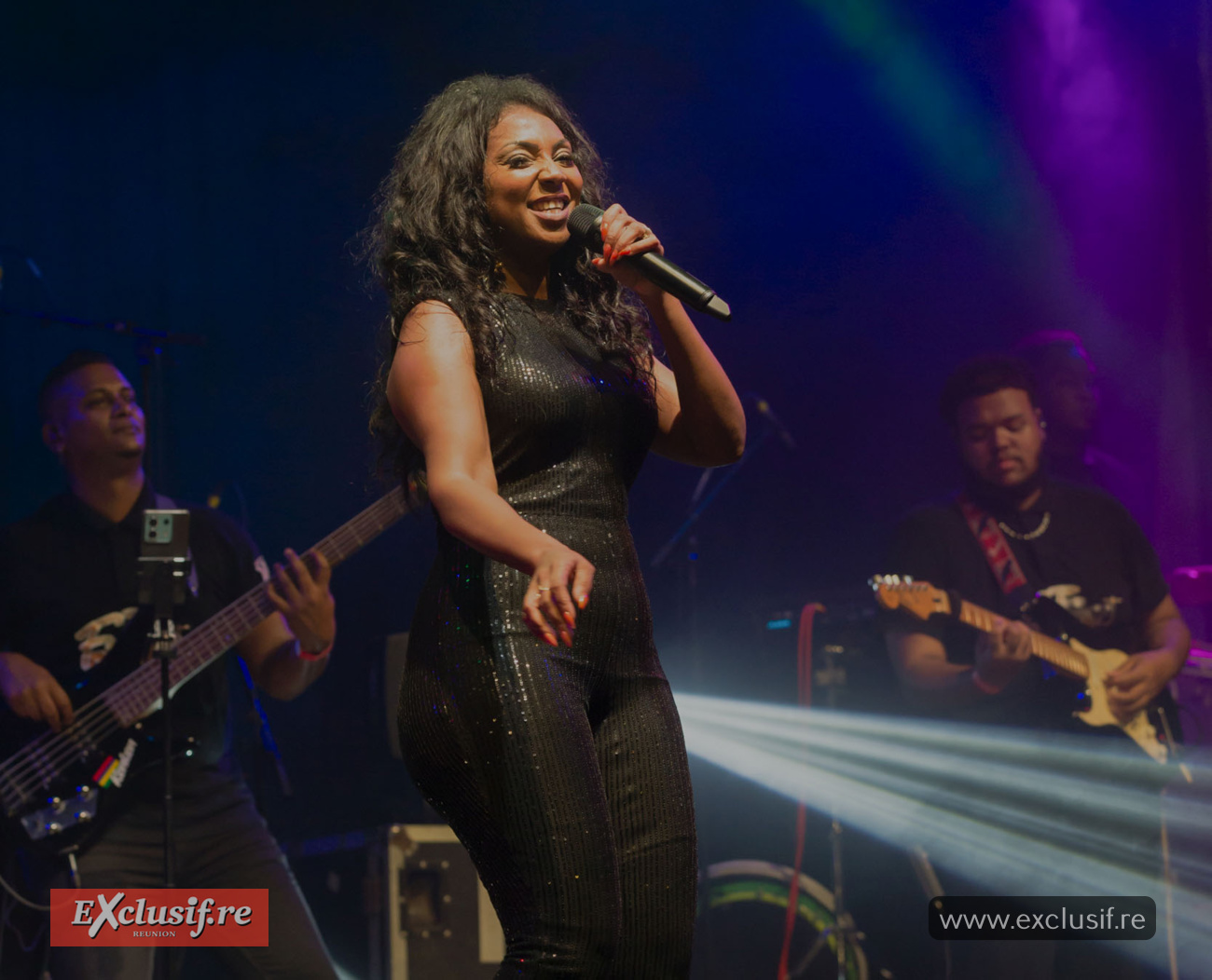 Concert Missty, Clara, Médérice: un trio féminin gagnant à Saint-Benoît, photos 