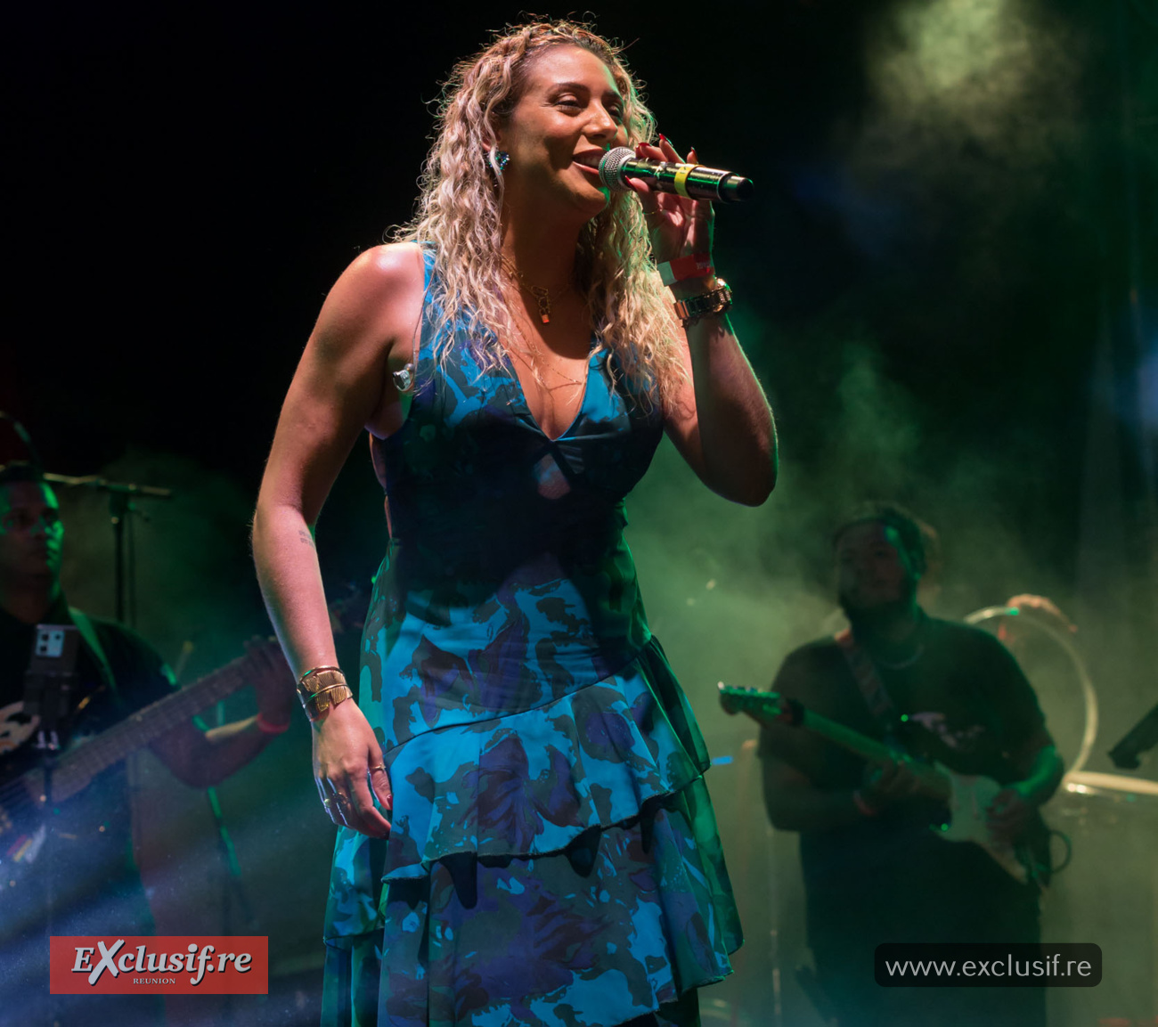 Concert Missty, Clara, Médérice: un trio féminin gagnant à Saint-Benoît, photos 