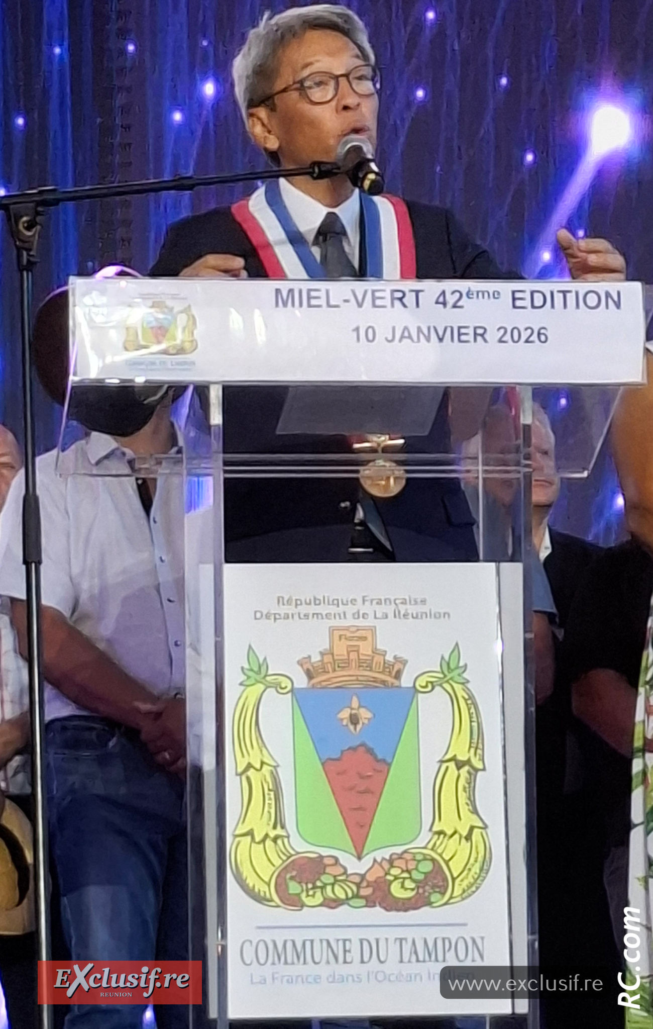 Patrice Thien-Ah-Koon, maire de la Ville du Tampon