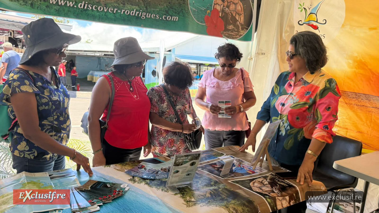 Alyne Fong-Kye, responsable d'un tour operator de Rodrigues