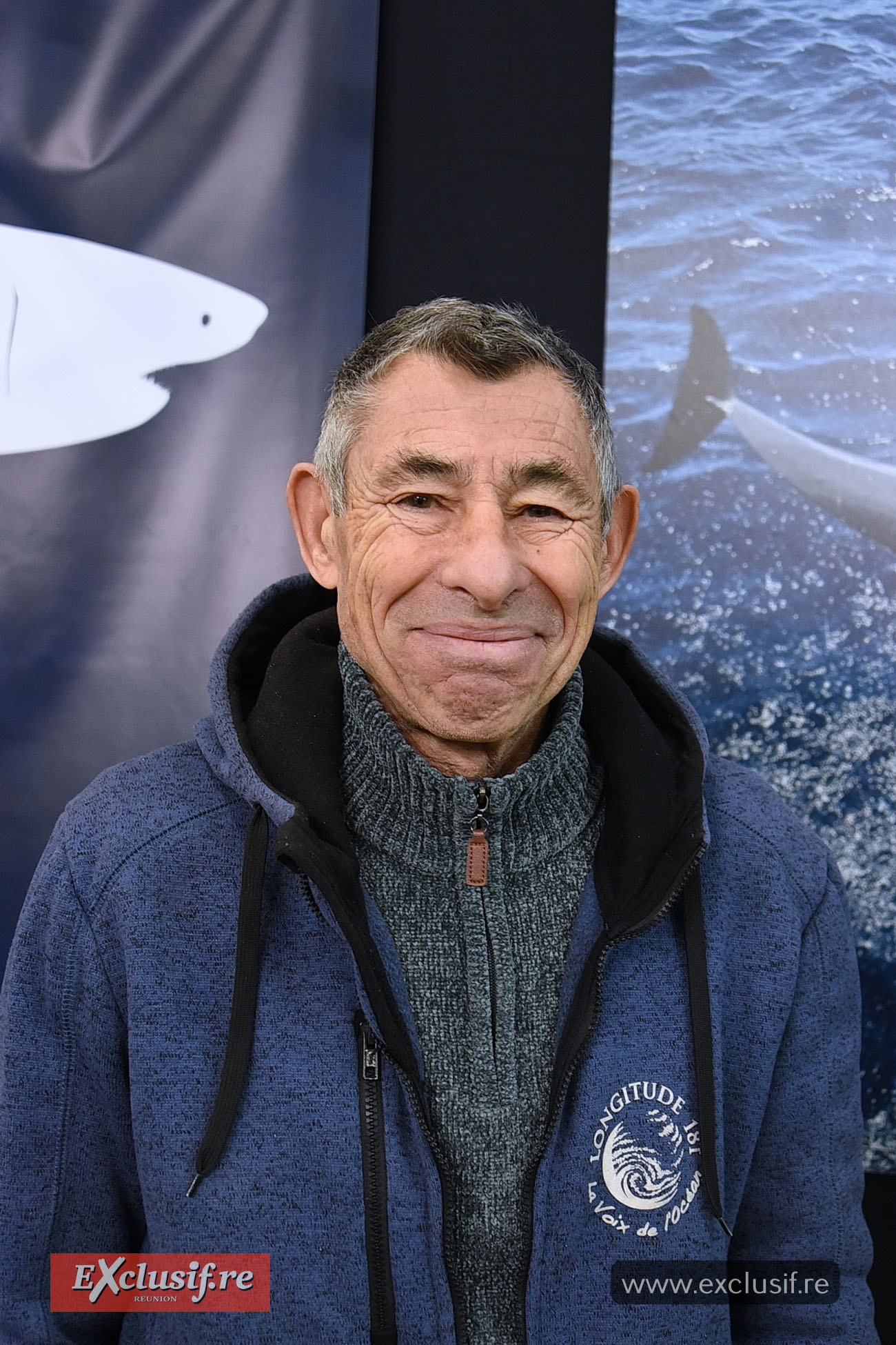 François Sorano, océanographe et plongeur bien connu, a présenté au salon son dernier ouvrage "Justice pour l’étoile de mer"
