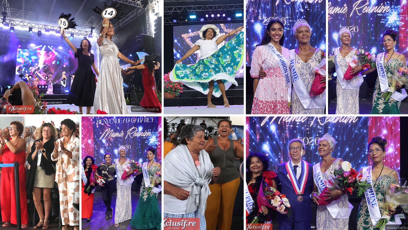 Miss Mamie Réunion 2026 à Miel Vert: Gertie Mara (Avirons) couronnée, toutes les photos
