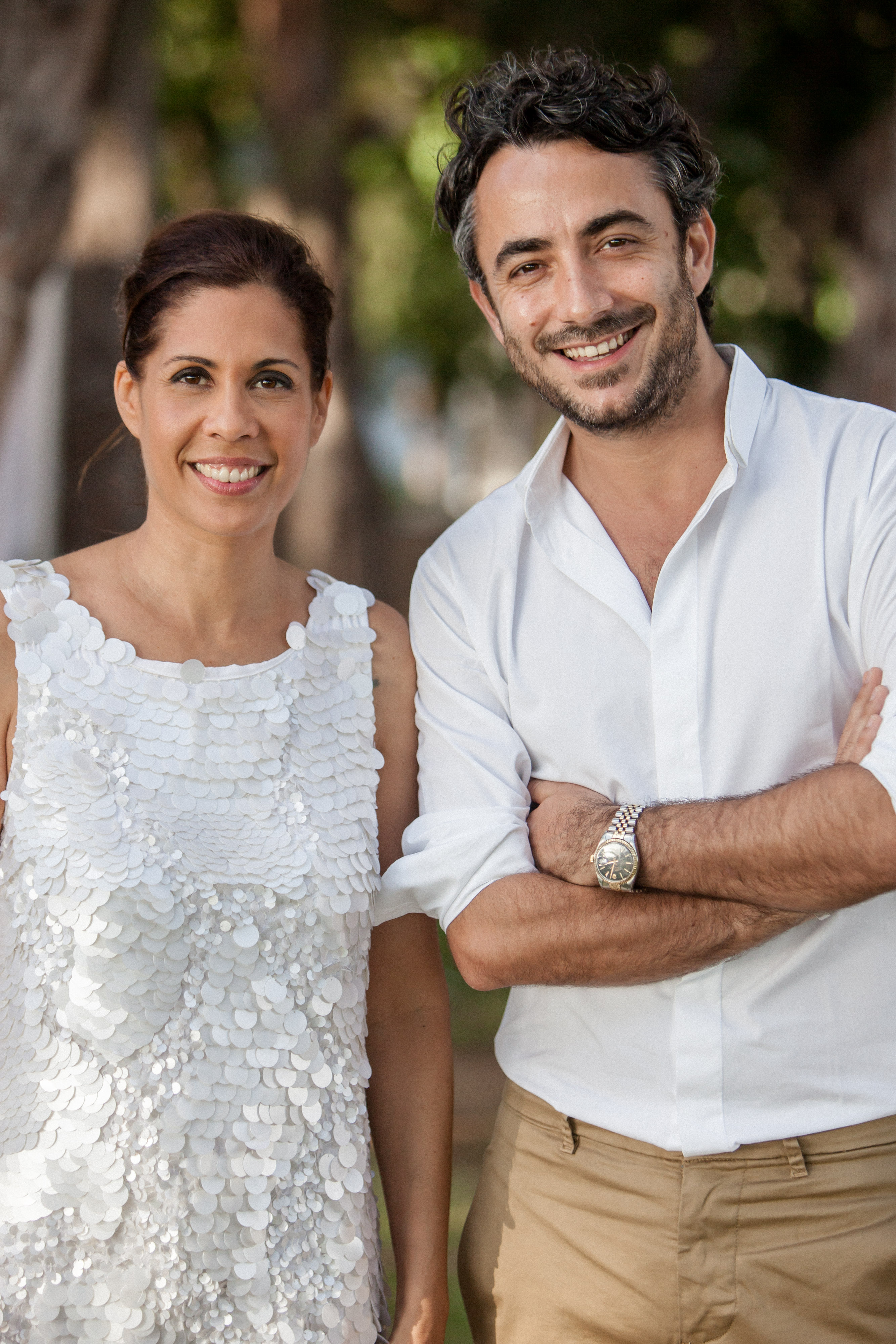 Fabienne Redt et Benoît Ponsaillé, producteur et agent de talents
