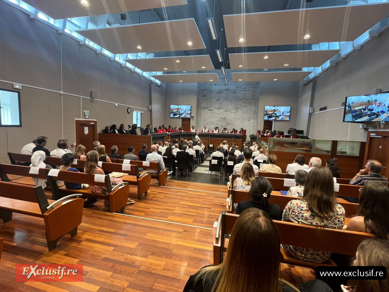 Justice: audience solennelle de rentrée de la cour d'appel de Saint-Denis