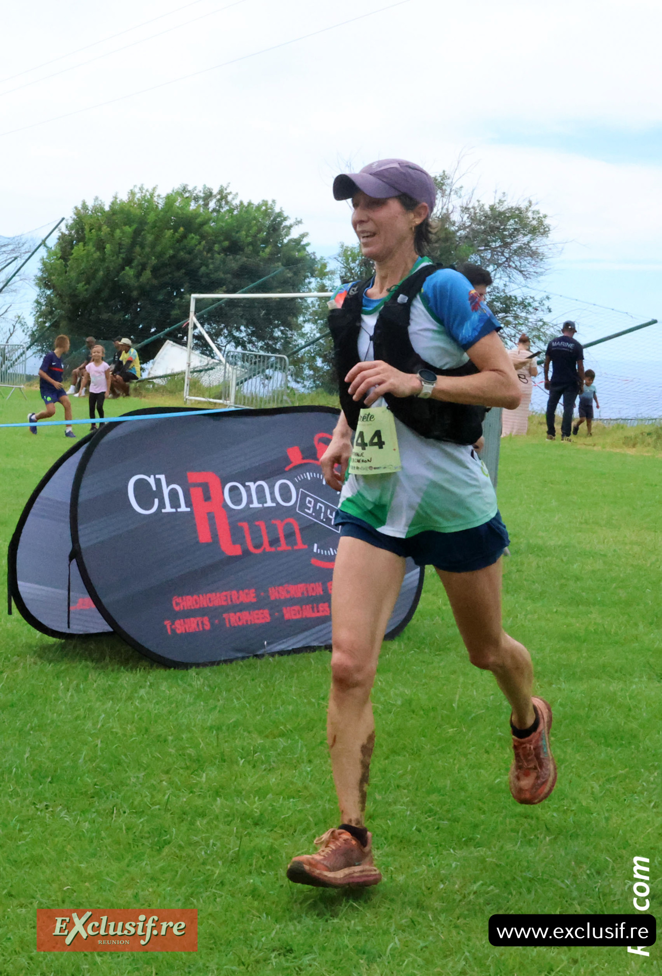 Nathalie Percheron du CAPC, championne de La Réunion chez les M2