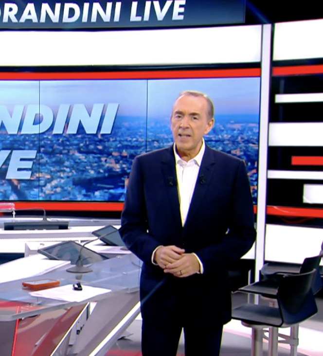 "Morandini Live" est suspendu (capture d'écran émission du 9 février 2026 CNews)