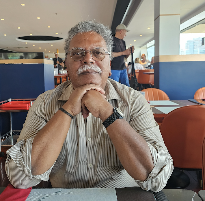 Selvam Chanemougame se bat pour qu'une liaison Réunion/Inde revoit le jour...