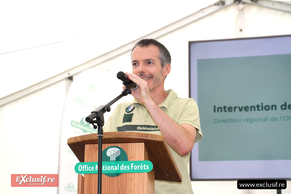 Benoît Loussier, directeur régional de l’ONF La Réunion-Mayotte