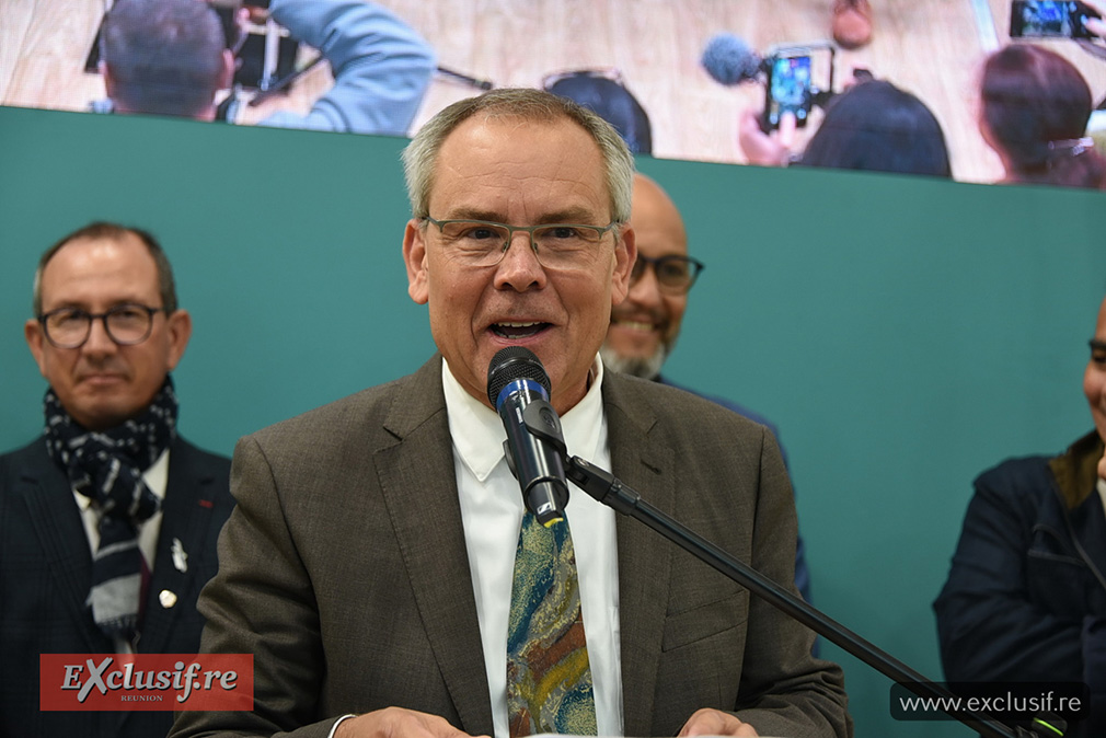Serge Hoarau, vice-président du Département