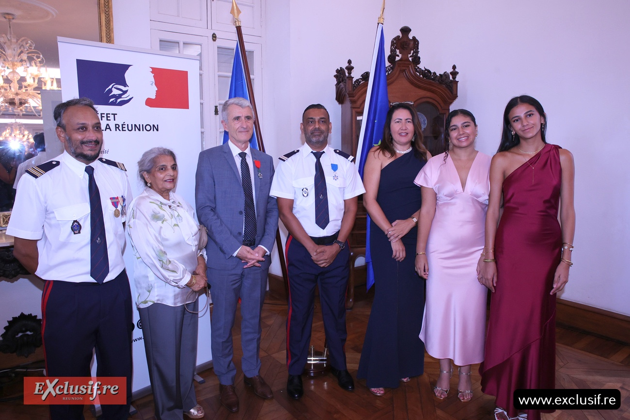 Faïze Lokhat en famille