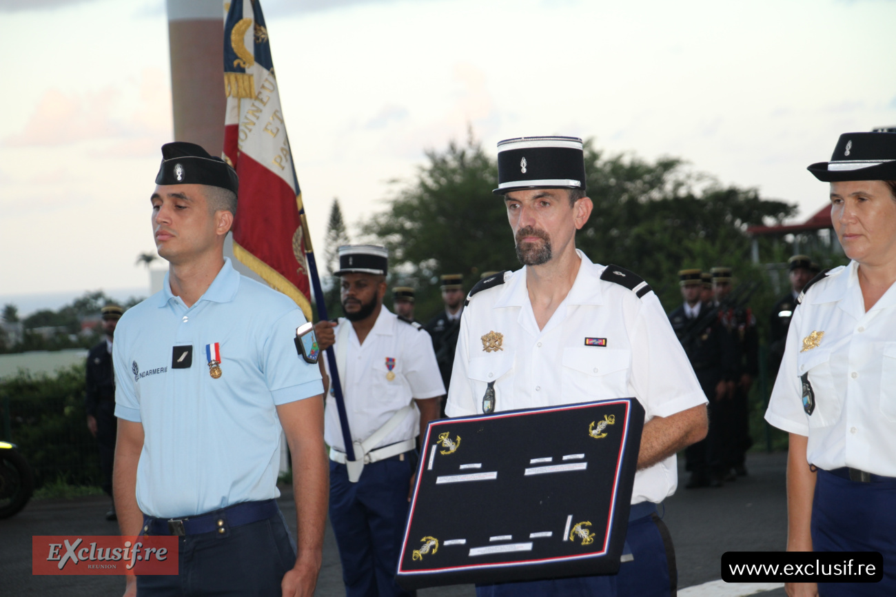 Gendarmerie Nationale de La Réunion: cérémonie d'hommage aux héros décédés