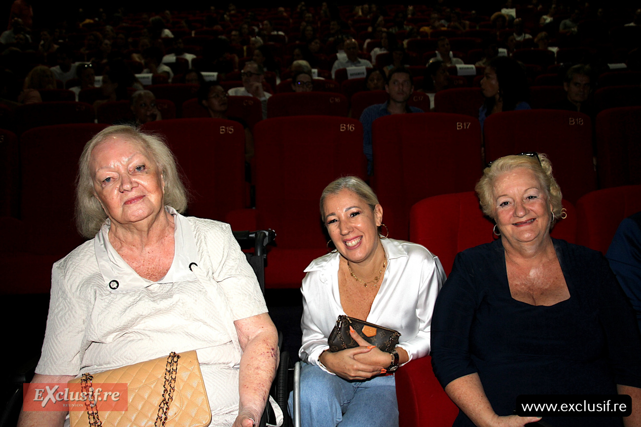 Madame Aude, Joëlle, une amie, et Dominique Palant-Vergoz, sa fille