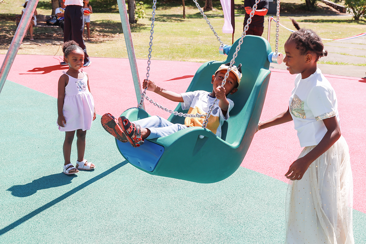 Saint-Denis: quatre espaces sécurisés et pensés pour le bien-être des enfants
