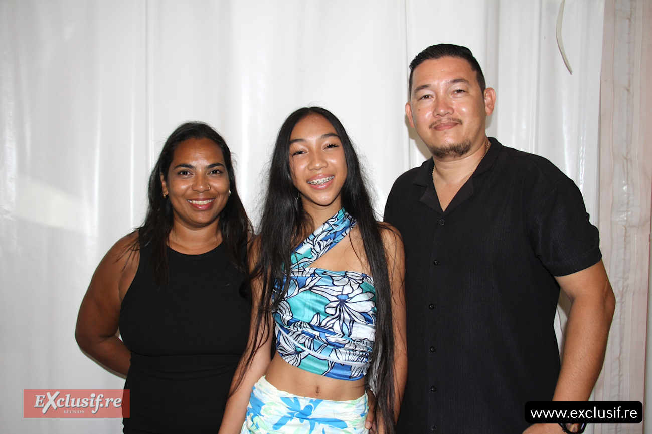 La jeune chanteuse Tamara et ses parents