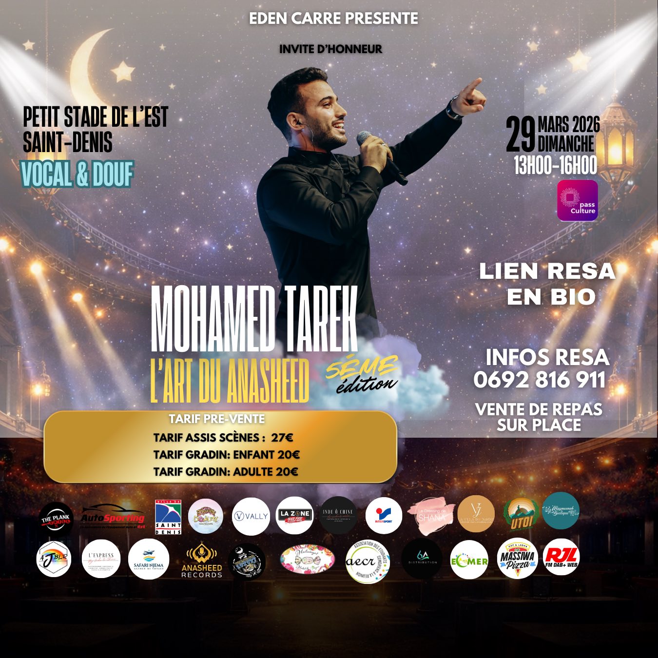 Mohamed Tarek invité exceptionnel de cet événement