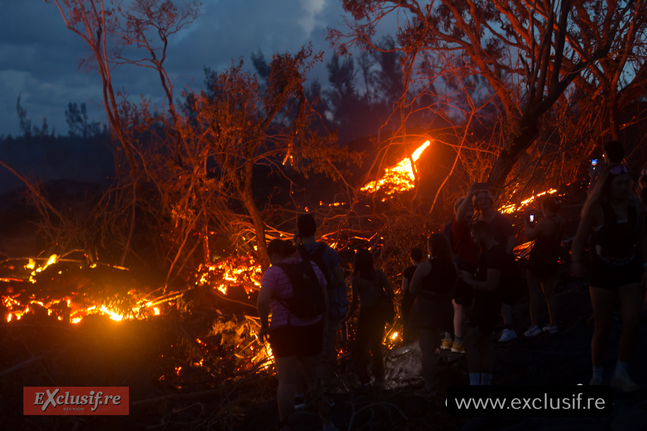 Volcan: l'éruption continue, photos