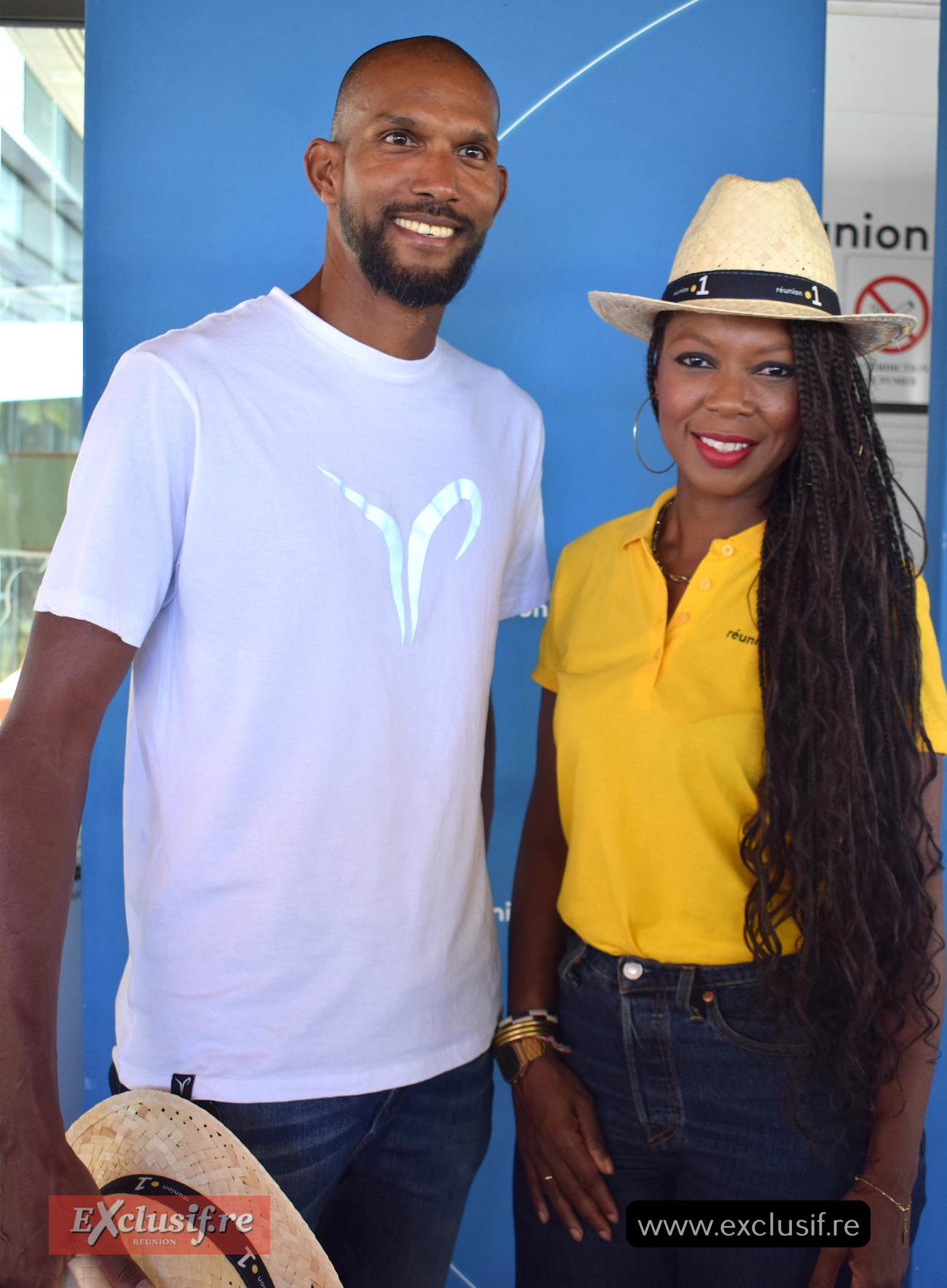 Ludovic Babef, champion cycliste plusieurs fois titré, et Valérie Filain