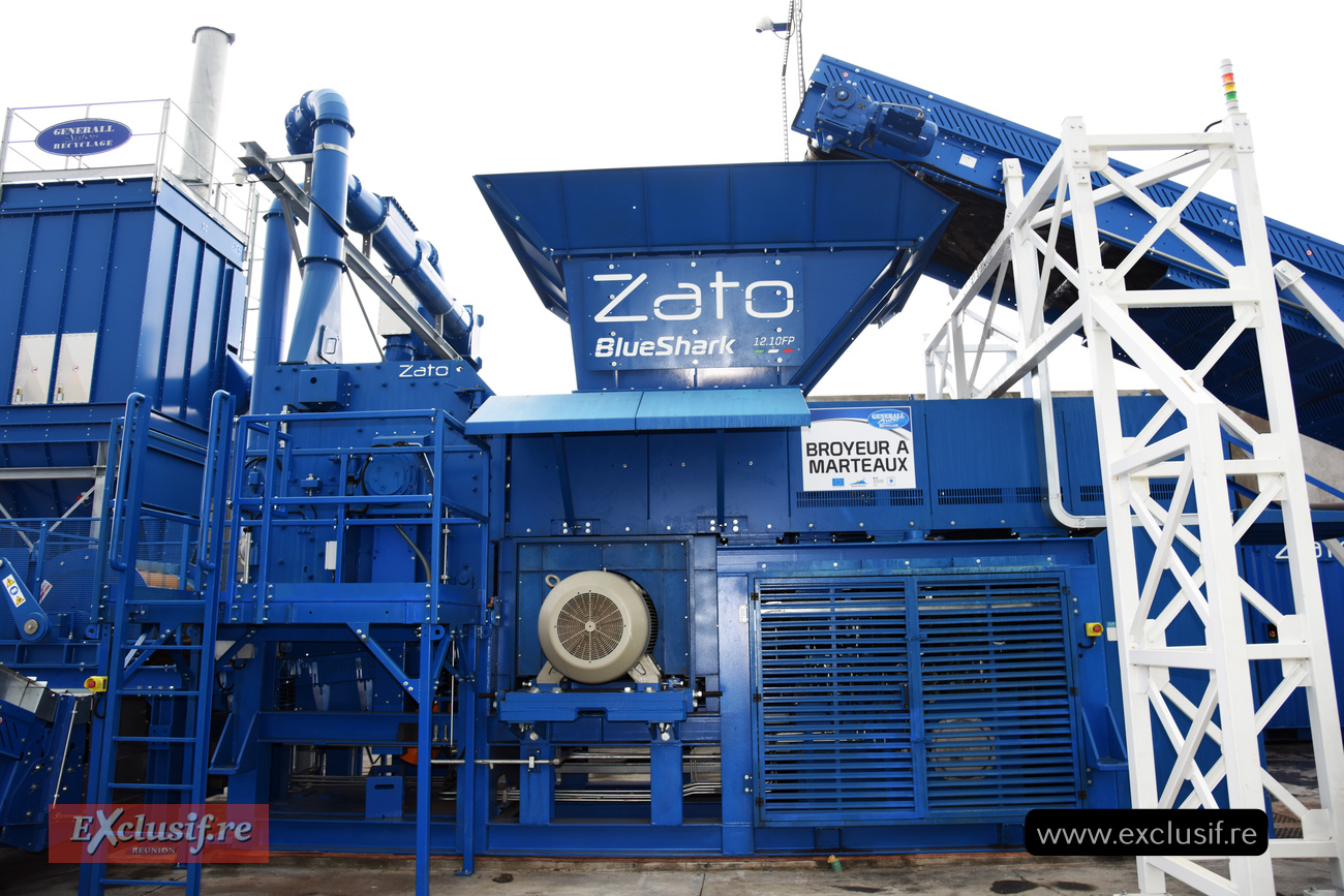 Inauguration du site industriel de Generall Autos Recyclage à Saint-Louis