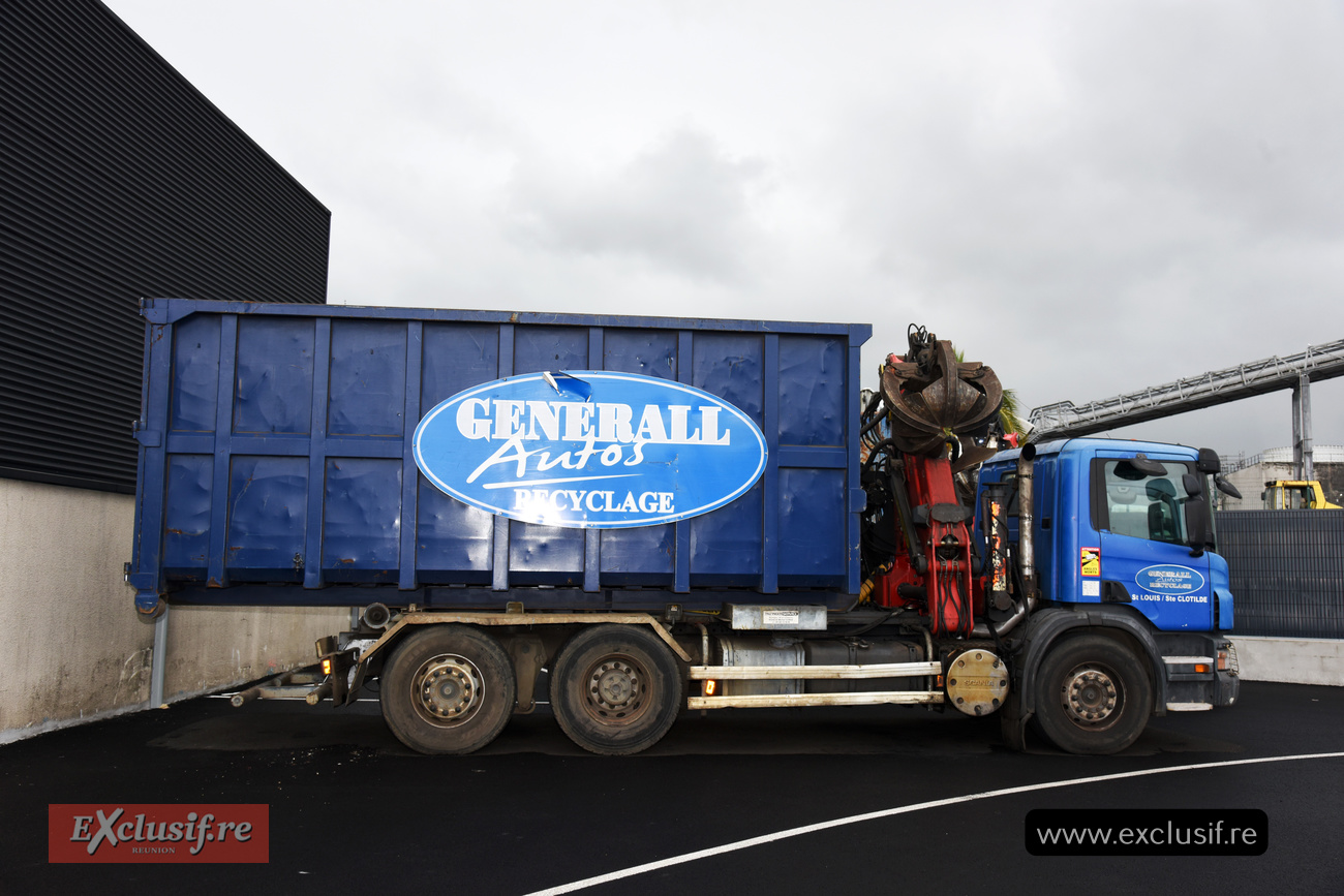 Inauguration du site industriel de Generall Autos Recyclage à Saint-Louis