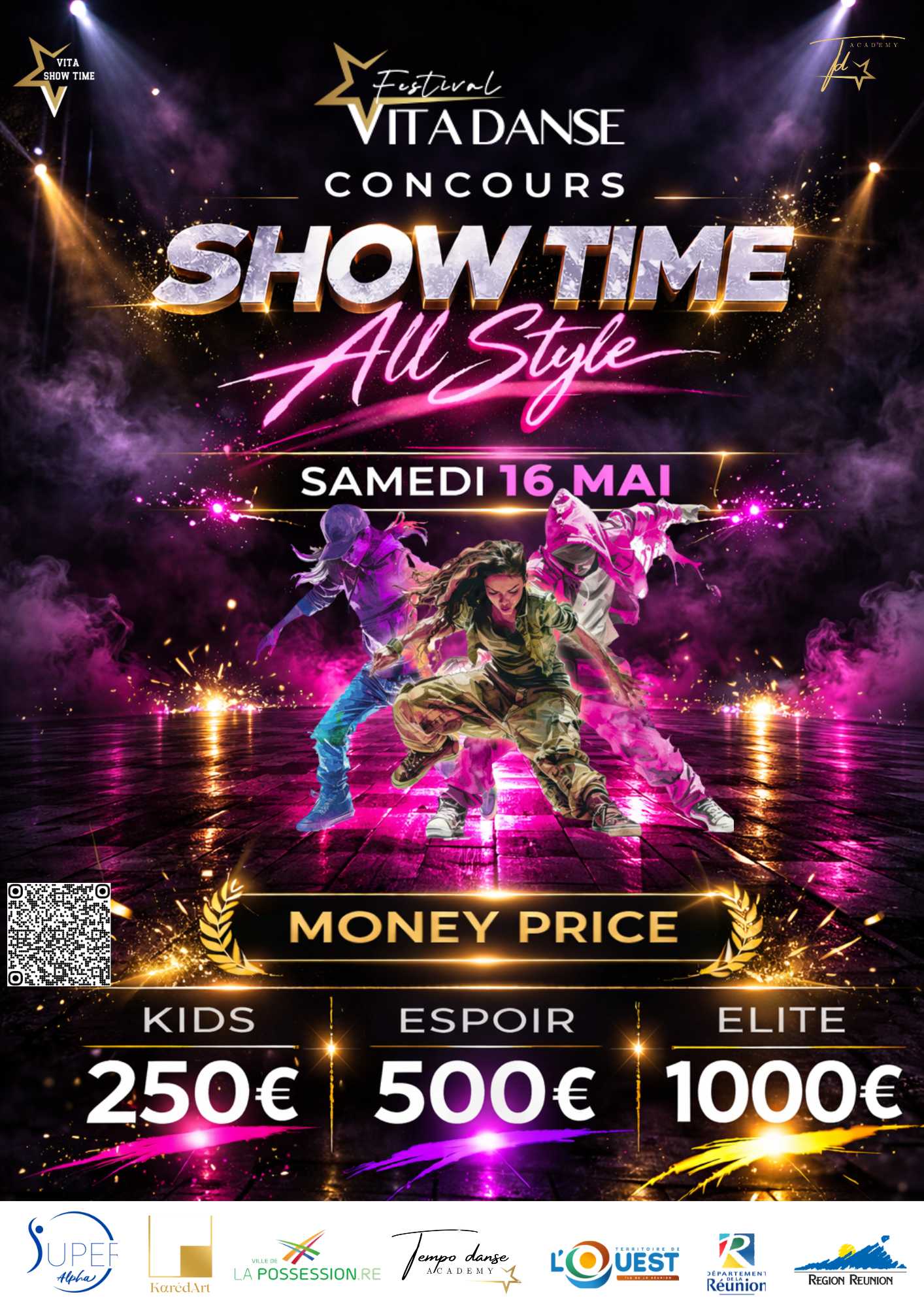 Festival Vita Danse du 14 au 17 mai: 2 guest-stars invitées, et 6 Stars Péi